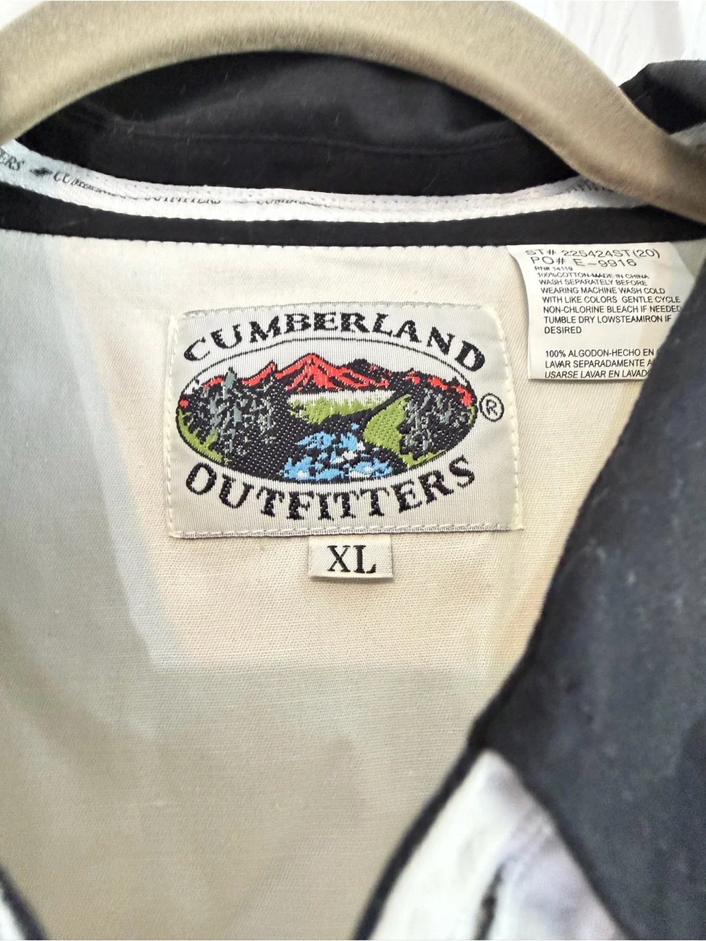 Cumberland Outfitters Shirt Mens XL 90s Western Vibe Colorblock Button Up - Picture 2 of 9